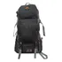 Mochila Crampon 44 Litros Trilhas & Rumos Camping Trekking Cor Preto Desenho Do Tecido Lisa