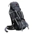 Mochila Crampon 77 Lts Trilhas & Rumos Cargueira Impermeável Cor Grafite Com Preto Desenho Do Tecido Indisp