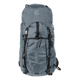 Mochila Curtlo Hiker 40 10l Impermeável Trekking Cinza