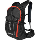 Mochila Curtlo Trail Lite 14 Litros Preta E Laranja Cor Preto Desenho Do Tecido Liso