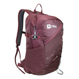 Mochila De Ataque Andes 28l Caminhada Trekking E Trilha Ntk Cor Bordô Desenho Do Tecido Lisa