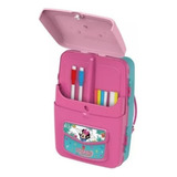 Mochila De Atividades Minnie Com Acessórios Multikids