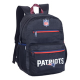 Mochila De Costas Esportiva Nfl Futebol Americano Patriots