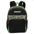 Mochila De Costas Infantil Escolar Minecraft Funtage Sestini Cor Preto