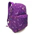 Mochila De Costas Rabisk Folhas Infantil Meninas Escolar Cor Roxo - Rk2331