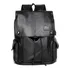 Mochila De Couro Executiva Notebook Estilosa Multifuncional Cor Preto Lusit