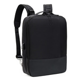 Mochila De Couro Masculina Para Notebook