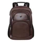 Mochila De Couro Notebook