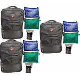 Mochila De Emergência Jw Completa Kit Família 3 Mochilas