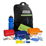 Mochila De Emergência Kit Évora Completo Preto