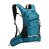 Mochila De Esportes Ao Ar Livre Mochila De Hidratação De Ciclismo Mochila Impermeável Para Caminhadas Cross Country JUNleTU 2033 Azul Claro