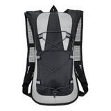 Mochila De Hidratação 2l Corrida Impermeável Bike Camping Cor Preto Desenho Do Tecido Liso