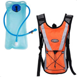 Mochila De Hidratação Bolsa De Água 2l Camelback Para Bike Trilha Corrida E Motocross Confortável E Leve Marca Lorben