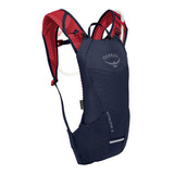 Mochila De Hidratação Reservatório Kitsuma 3 Litros Osprey Cor Azul Desenho Do Tecido Liso