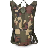 Mochila De Hidratação Tática Com Refil Água 3 Litros Camping
