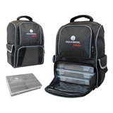 Mochila De Pesca Fishing Bag Preto Cinza Pesca Brasil