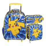 Mochila De Rodinha Lancheira