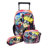 Mochila De Rodinha Luxcel