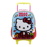 Mochila De Rodinhas Da Hello Kitty Rosa Tam. P Xeryus 11831