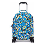 Mochila De Rodinhas Kipling Mese Leopard