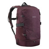 Mochila De Trilha E Trekking Nh550 20 Litros Quechua Cor Bordô