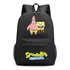 Mochila De Viagem E Aprendizagem Bob Esponja Calça Quadrada