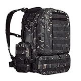 MOCHILA DEFENDER CAMUFLADO WARSKIN BLACK