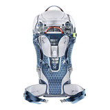 Mochila Deuter Kid Comfort Active 2019 Azul Desenho Do Tecido Liso