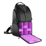 Mochila Equipamentos Fotográficos Ec 8879 Câmeras Acessórios