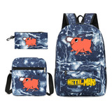 Mochila Escolar Boqita Chainsaw