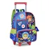 Mochila Escolar Com Rodas Clio Style Colorido Gato Galáctico Para Crianças 15 L
