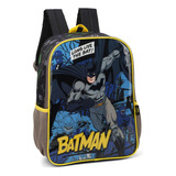 Mochila Escolar Costa Infantil Batman Reforçada