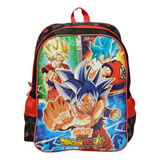 Mochila Escolar Dragon Ball Goku Menino