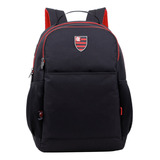 Mochila Escolar Esportiva Flamengo Rubro Negro