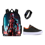 Mochila Escolar Estampada Dead
