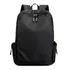 Mochila Escolar Impermeável Slim Reforçada Viagem Notebook Cor Preto Desenho Do Tecido Lisa