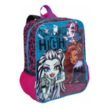 Mochila Escolar Infantil Costas Reforçada Monster High