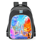 Mochila Escolar Infantil Crazy Elementary Cartoon