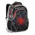 Mochila Escolar Infantil Masculina Reforçada Bolsa De Costas Cor Preto Desenho Do Tecido Super Spider