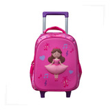 Mochila Escolar Infantil Rodinha