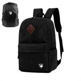 Mochila Escolar Juvenil Em Lona Reforçada Unissex Dilinx