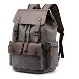 Mochila Escolar Para Notebook Masculina Feminina 4 Cores 35l Cor Cinza