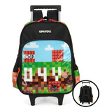 Mochila Escolar Pixels Game