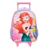 Mochila Escolar Princesa Ariel Disney Rodinha Tam G Infantil