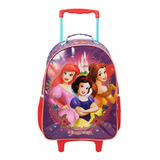 Mochila Escolar Princesas Castelo