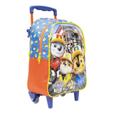 Mochila Escolar Rodinhas Patrulha