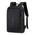 Mochila Escolar Slim Notebook Impermeável Reforçada Viagem Cor Preto Desenho Do Tecido Lisa Lebag