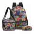 Mochila Escolar Super Mario Bross Costa Kit Lancheira+estojo