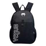 Mochila Esportiva Venum Tecido Impermeável Ripstop 25l Cor Preto