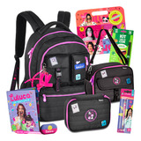 Mochila Estojo Lancheira Luluca
